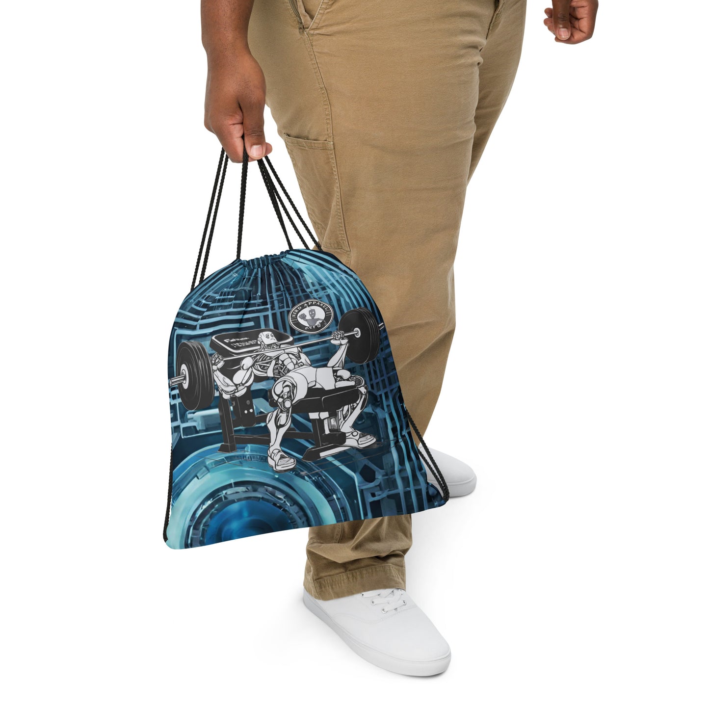 New Robotics Drawstring Bag