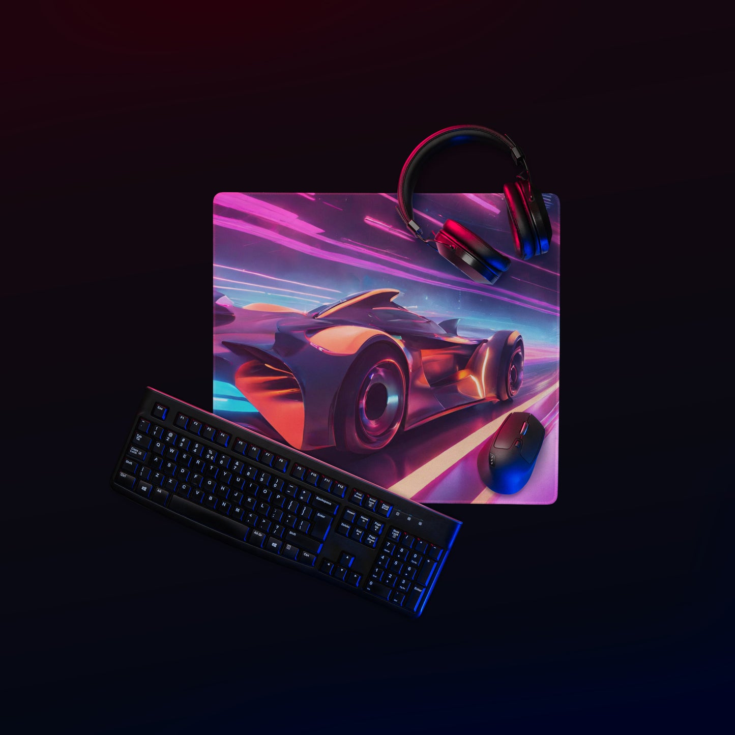 Future Speedway Gaming Mouse Pad