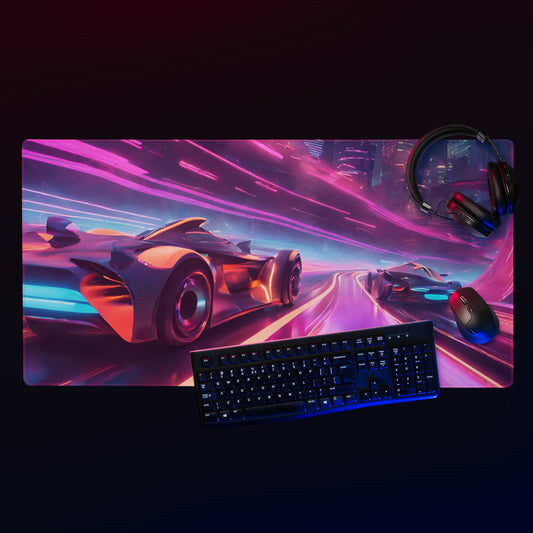 Future Speedway Gaming Mouse Pad