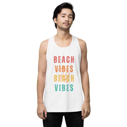 Men’s Beach Vibes Premium Tank