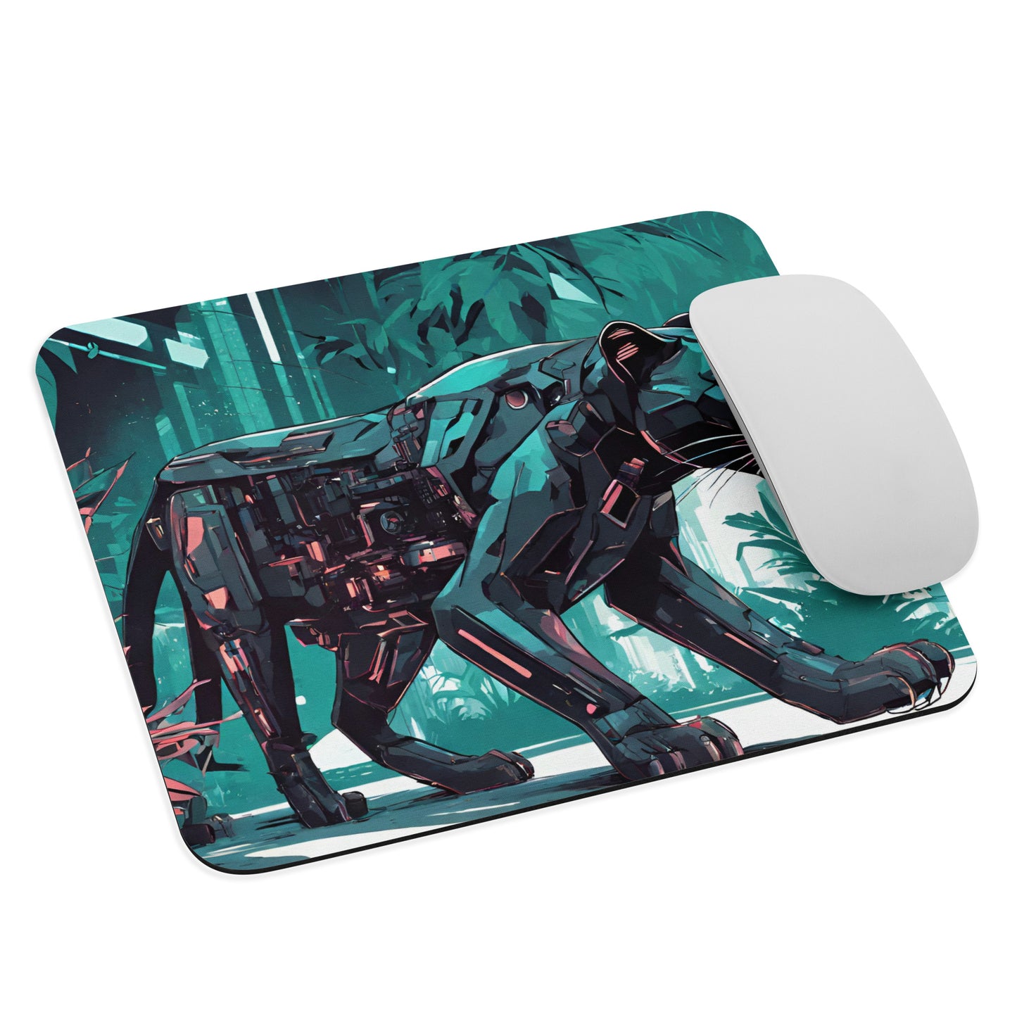 Cyber Panther Mouse Pad