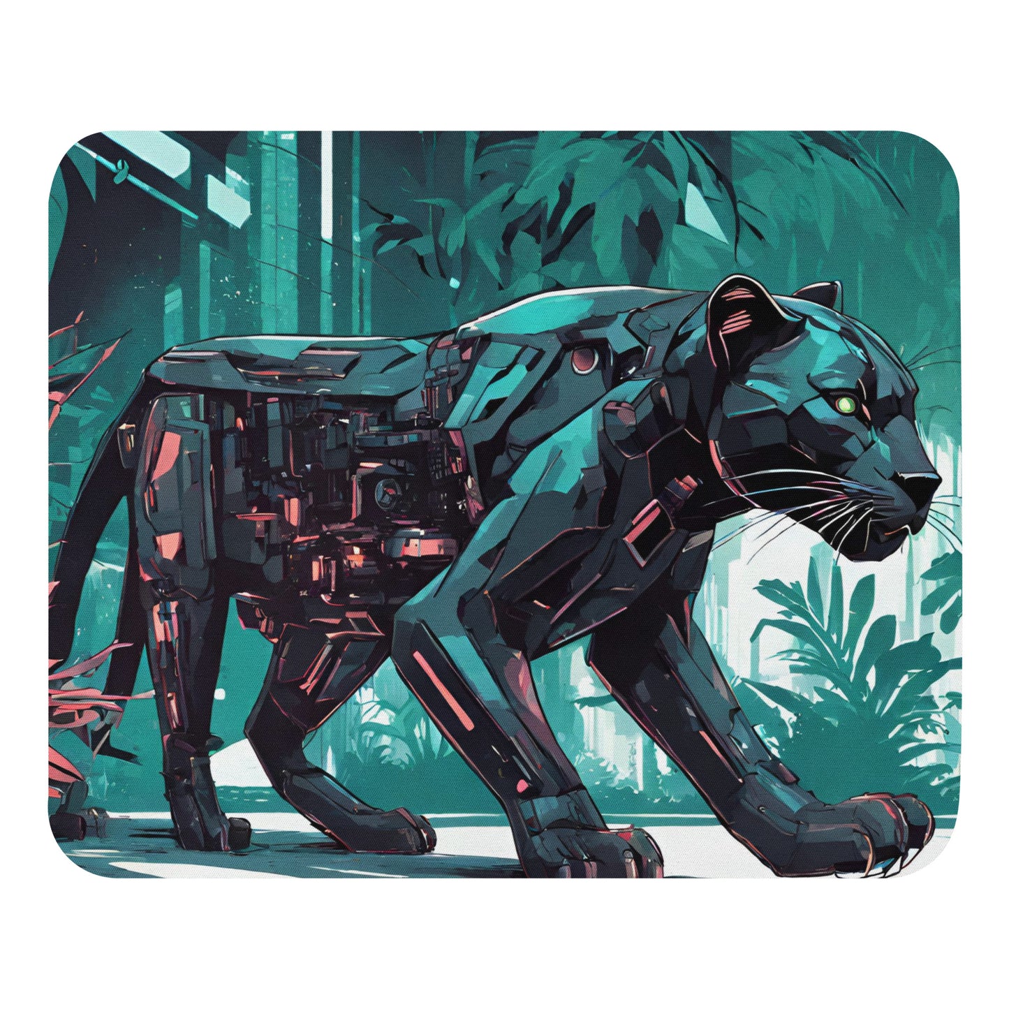 Cyber Panther Mouse Pad