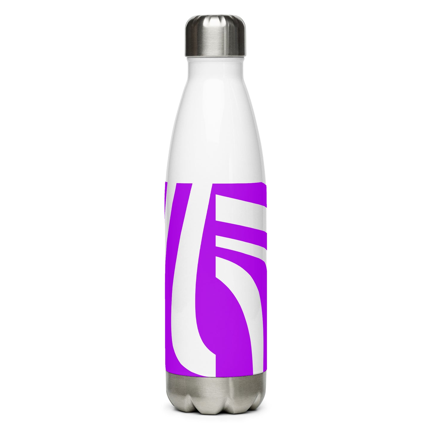 Nerd. Purple Steel Water Bottle