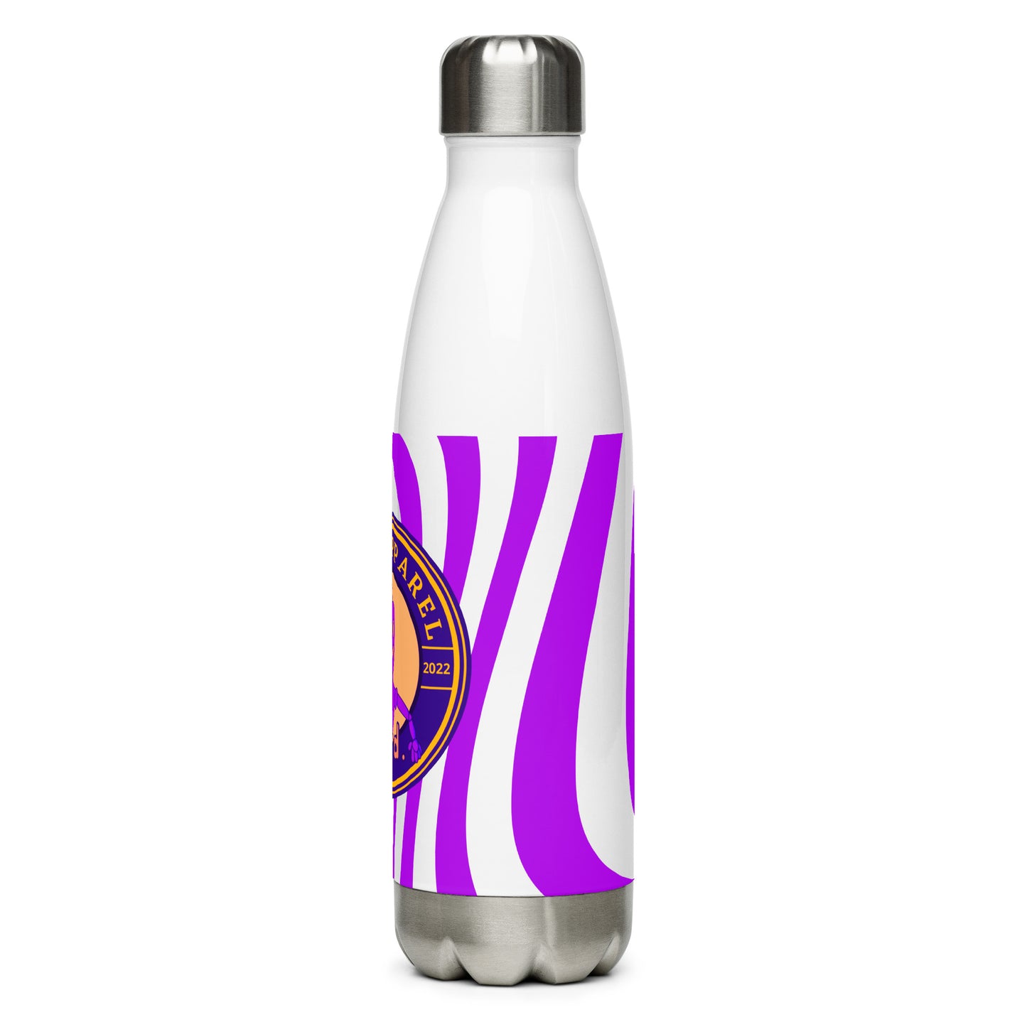 Nerd. Purple Steel Water Bottle