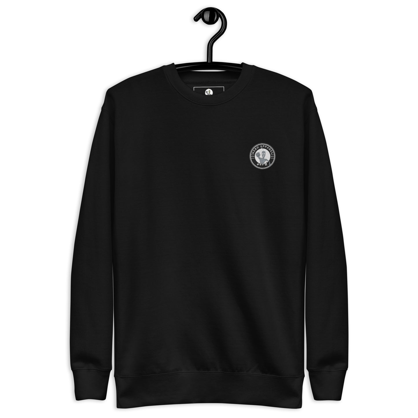 Nerd. Apparel Embroidered Premium Sweatshirt