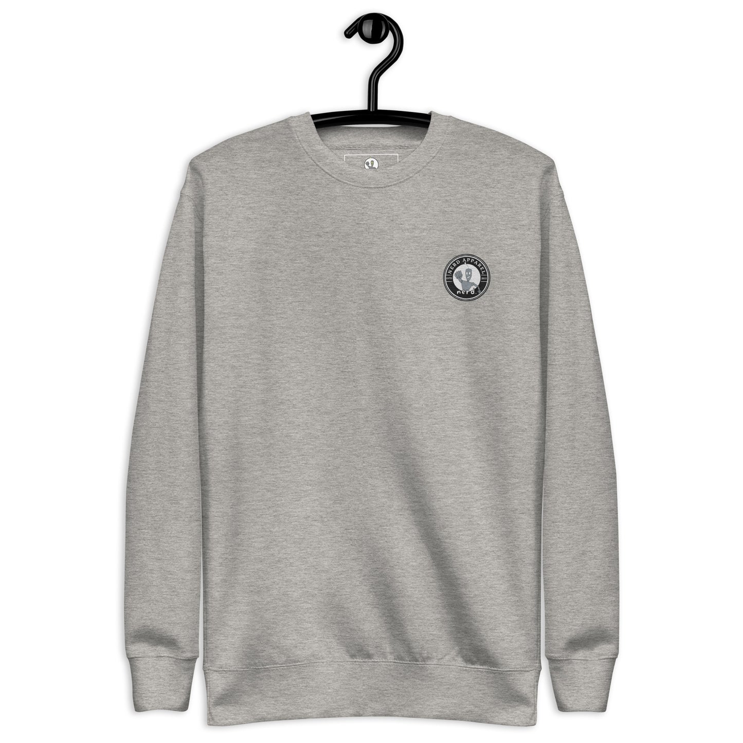 Nerd. Apparel Embroidered Premium Sweatshirt