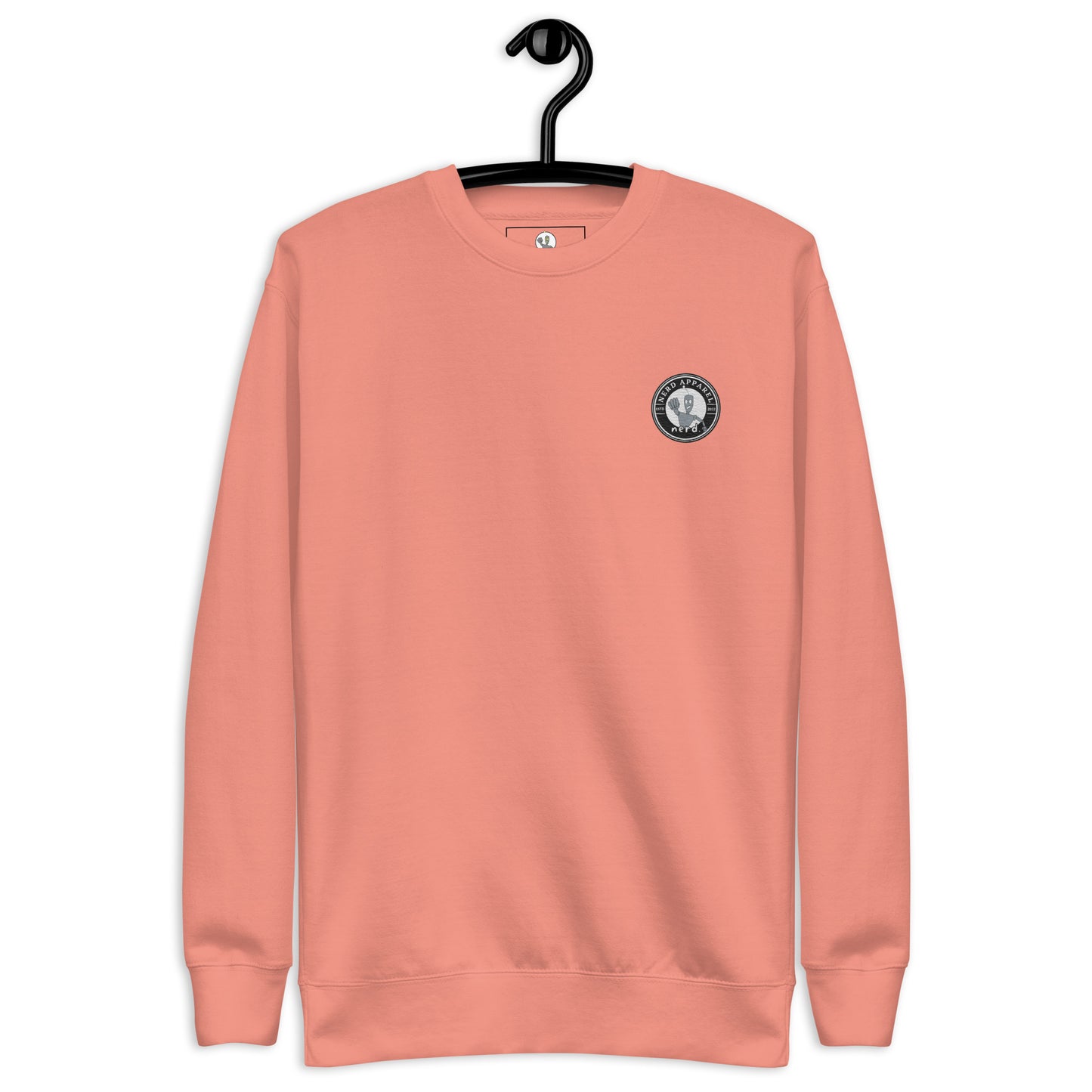 Nerd. Apparel Embroidered Premium Sweatshirt