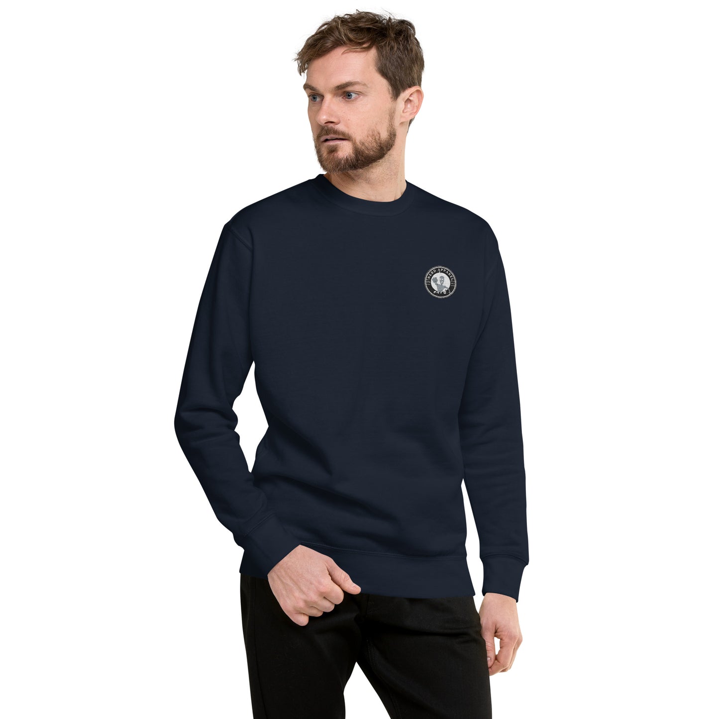 Nerd. Apparel Embroidered Premium Sweatshirt