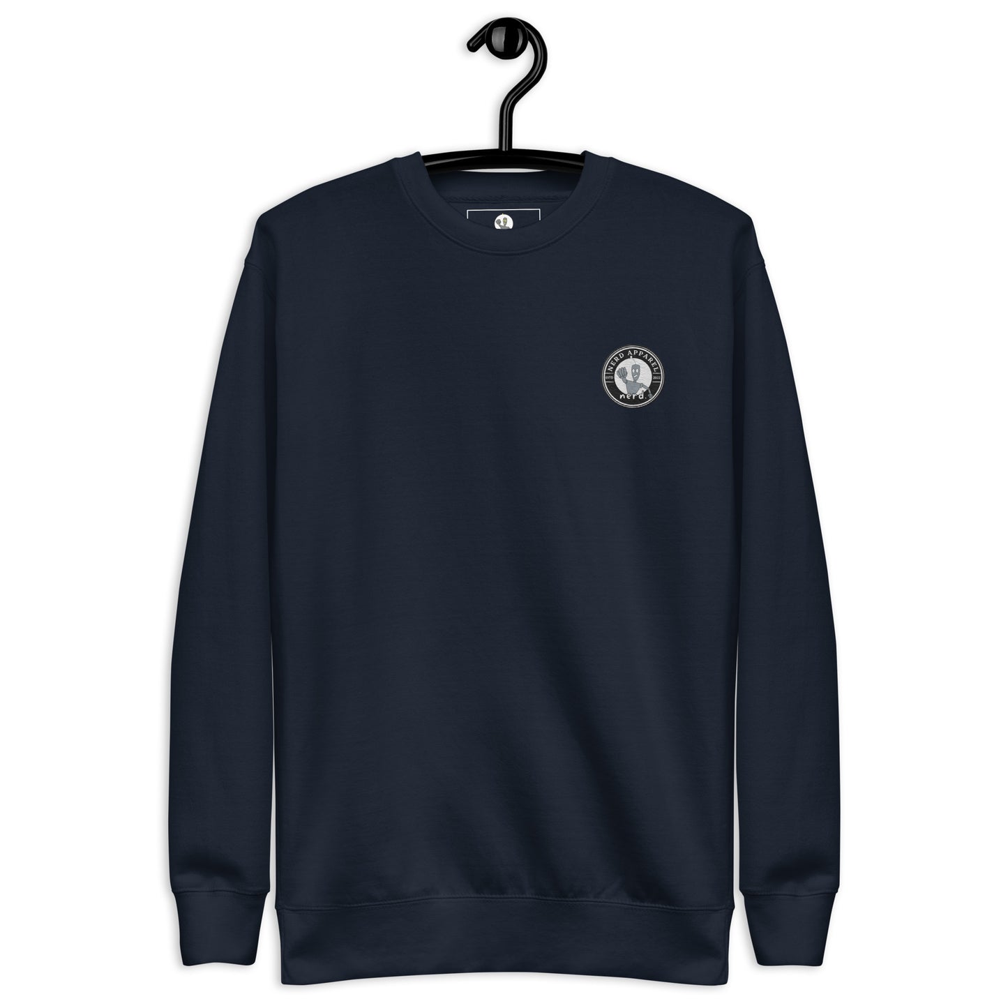 Nerd. Apparel Embroidered Premium Sweatshirt