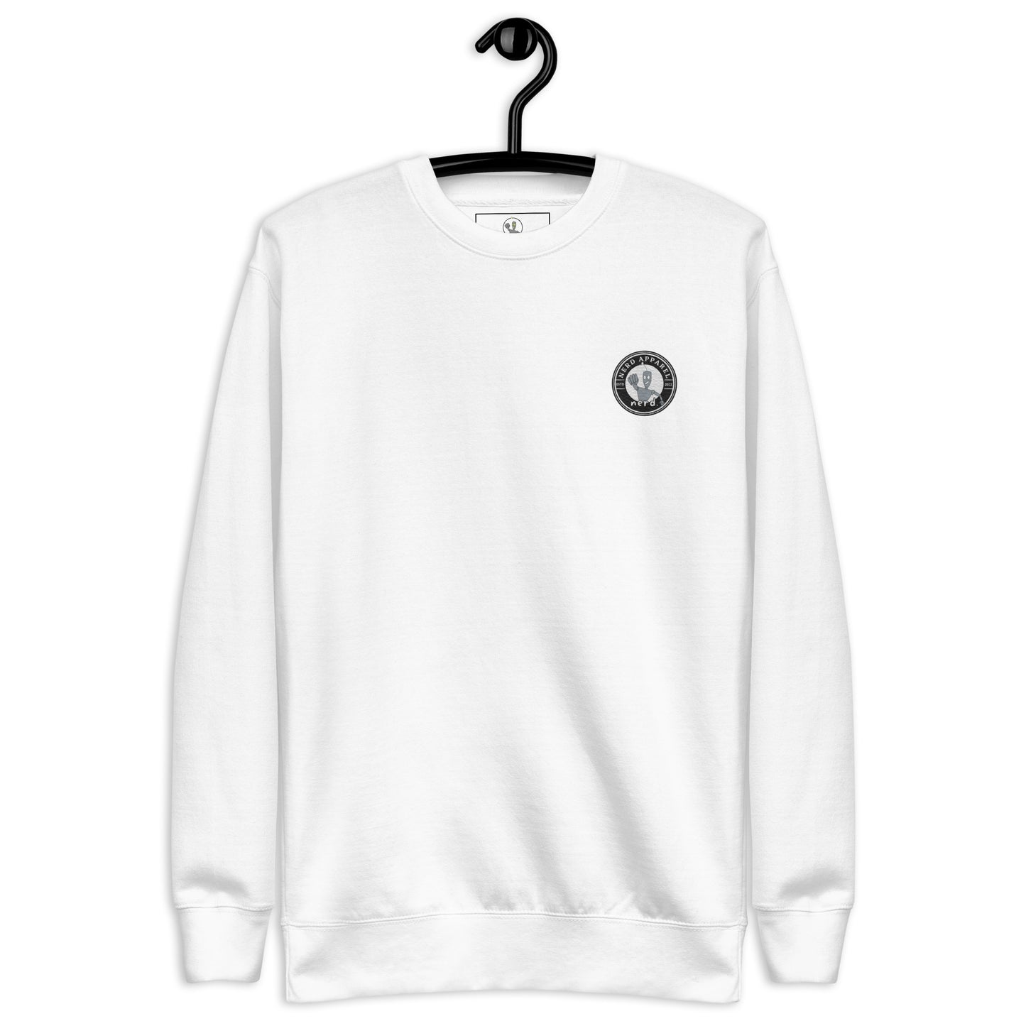 Nerd. Apparel Embroidered Premium Sweatshirt