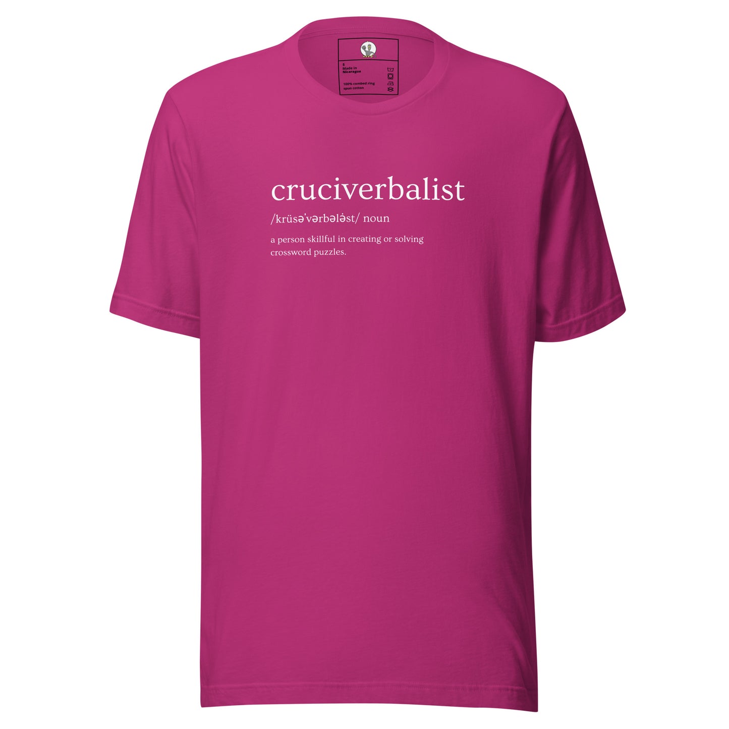 Unisex Define Cruciverbalist Tee