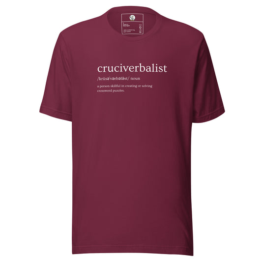 Unisex Define Cruciverbalist Tee