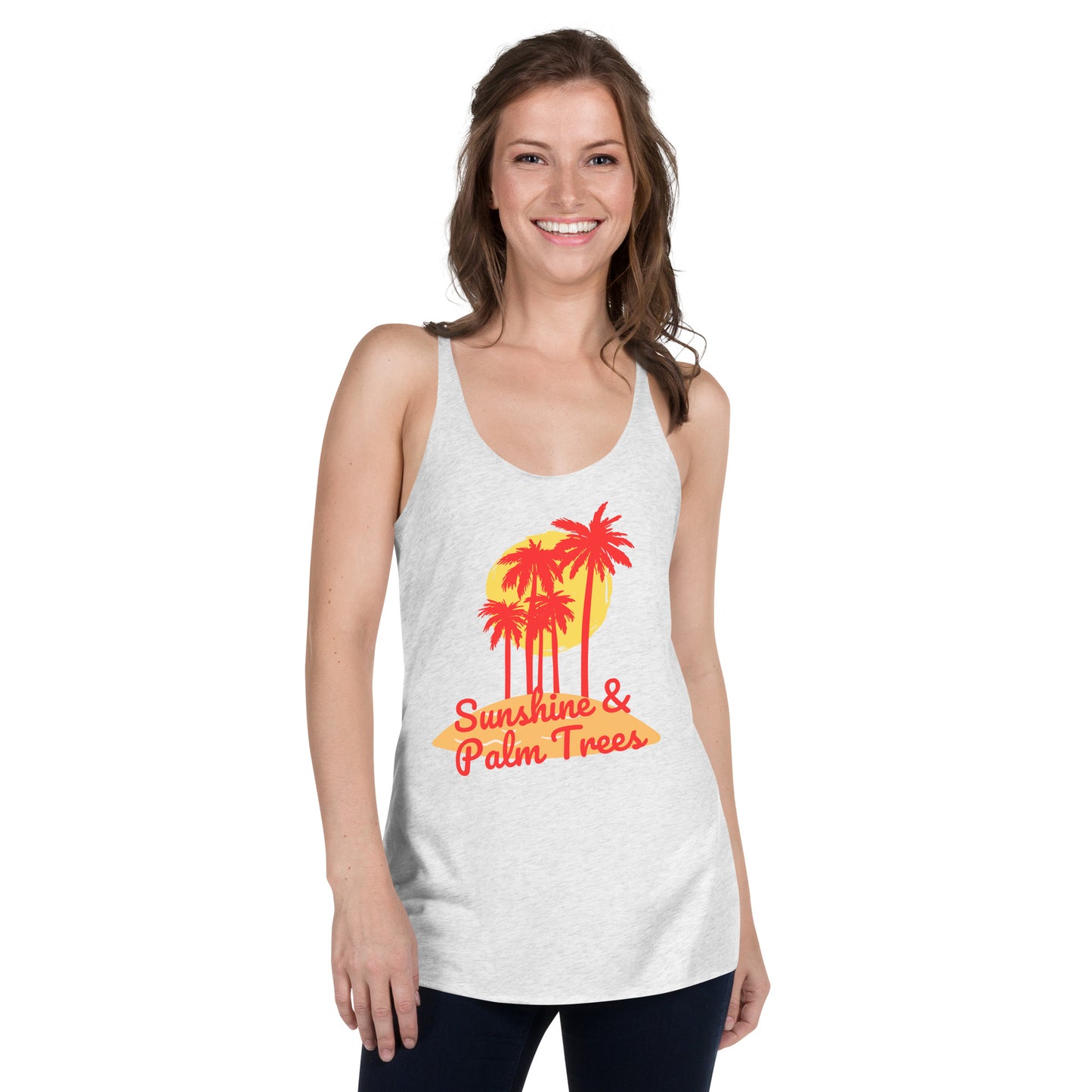 Women's Sunshine & Palm Trees Tank