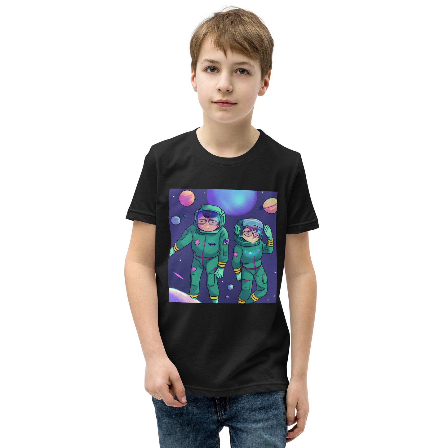 Nerds in Space Youth Tee