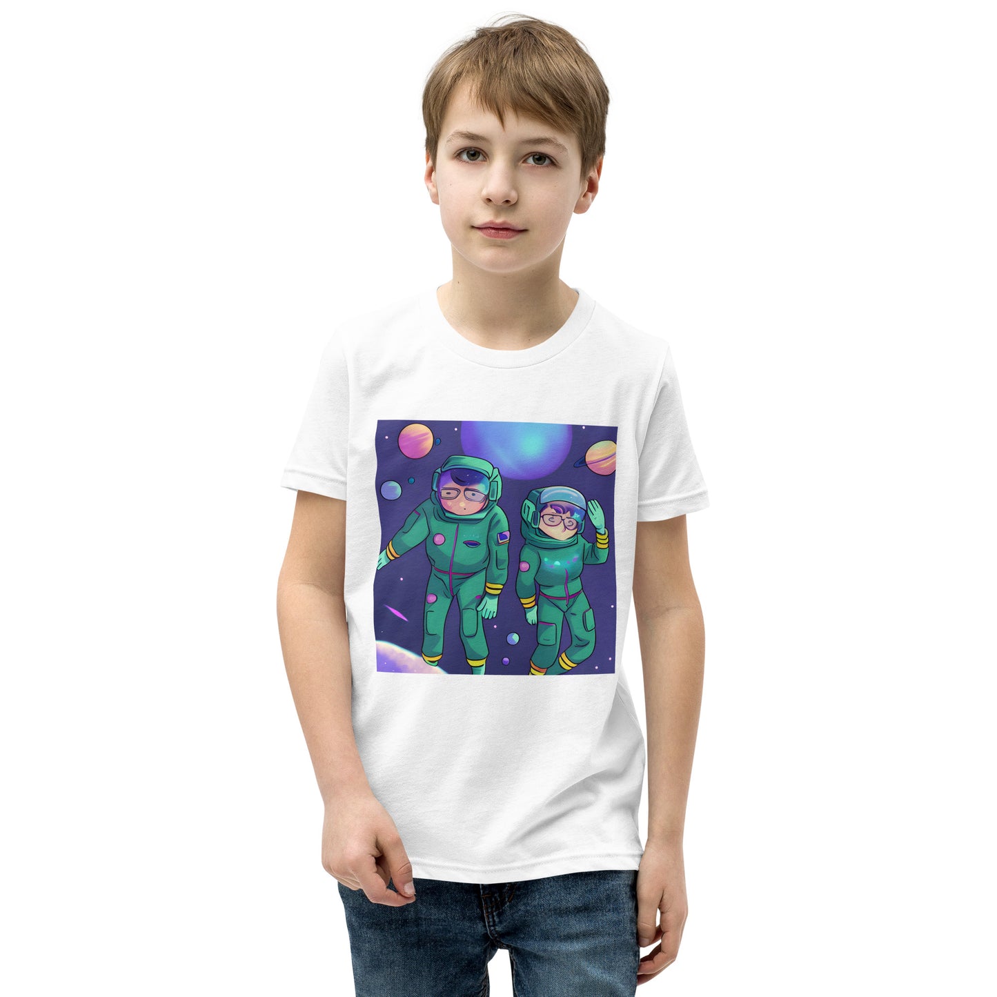 Nerds in Space Youth Tee