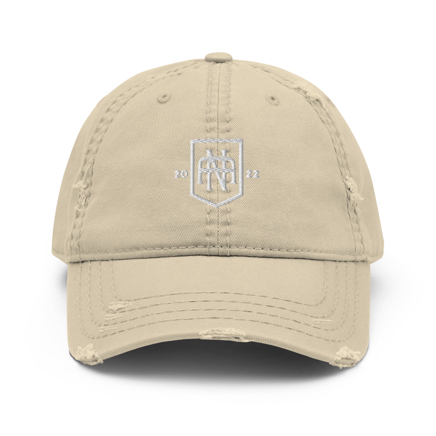 Lettermark Distressed Dad Hat