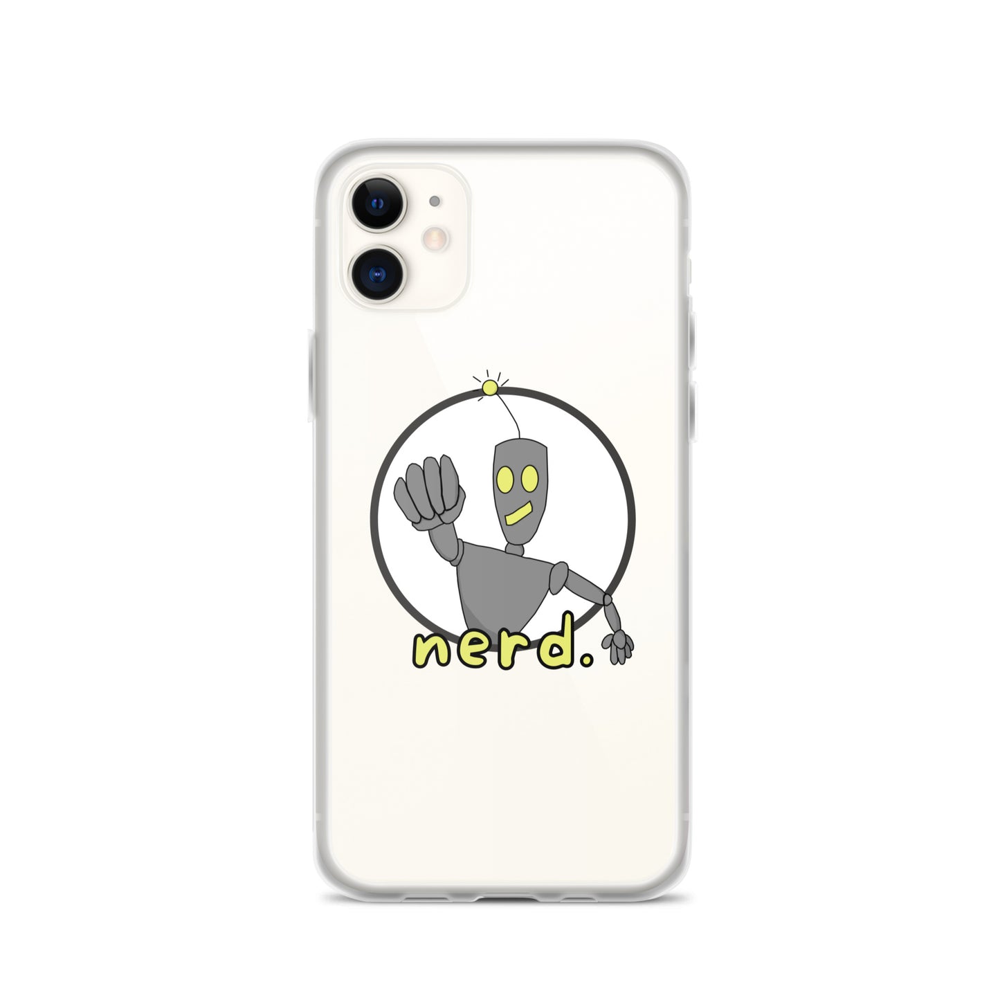 nerd. Logo iPhone Case