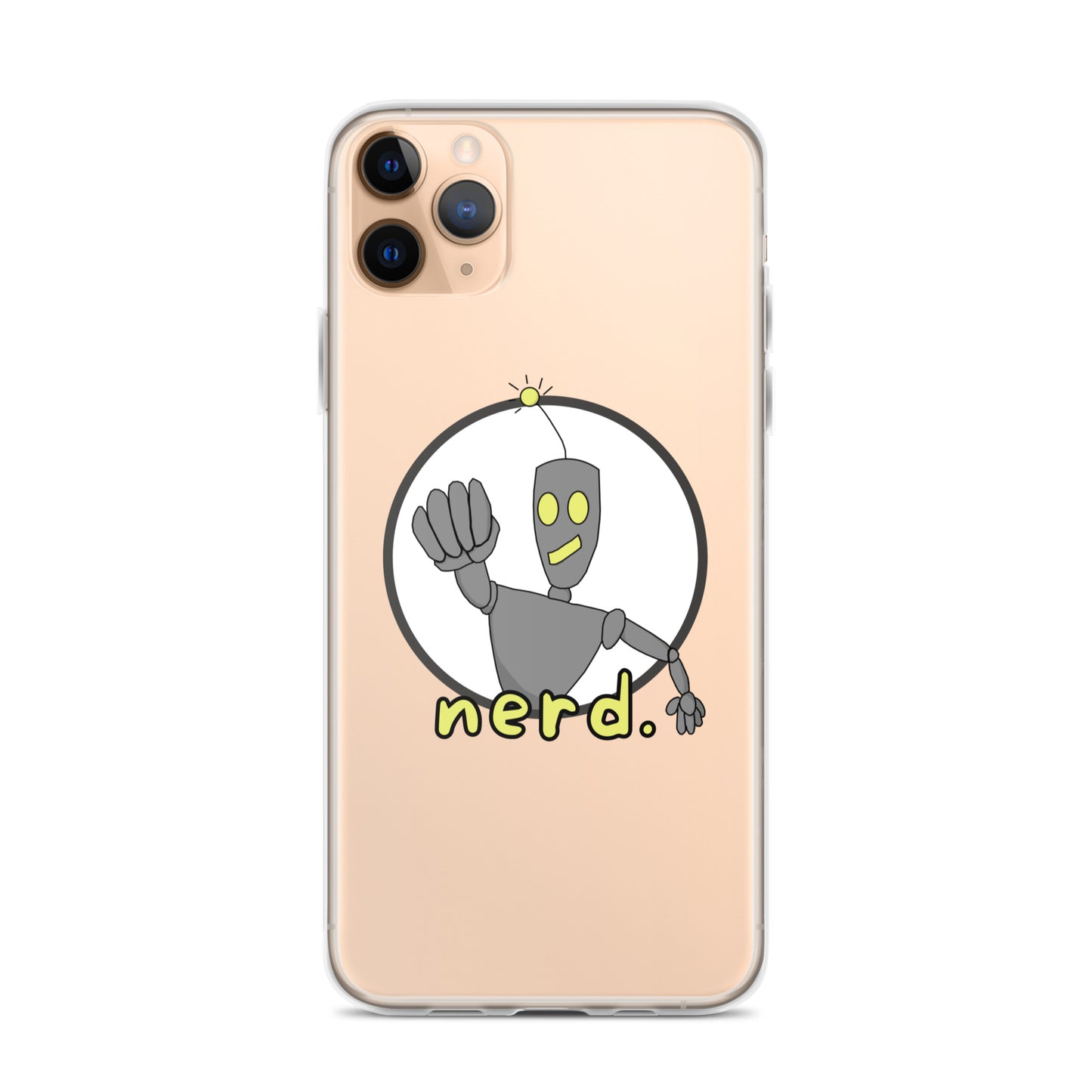 nerd. Logo iPhone Case