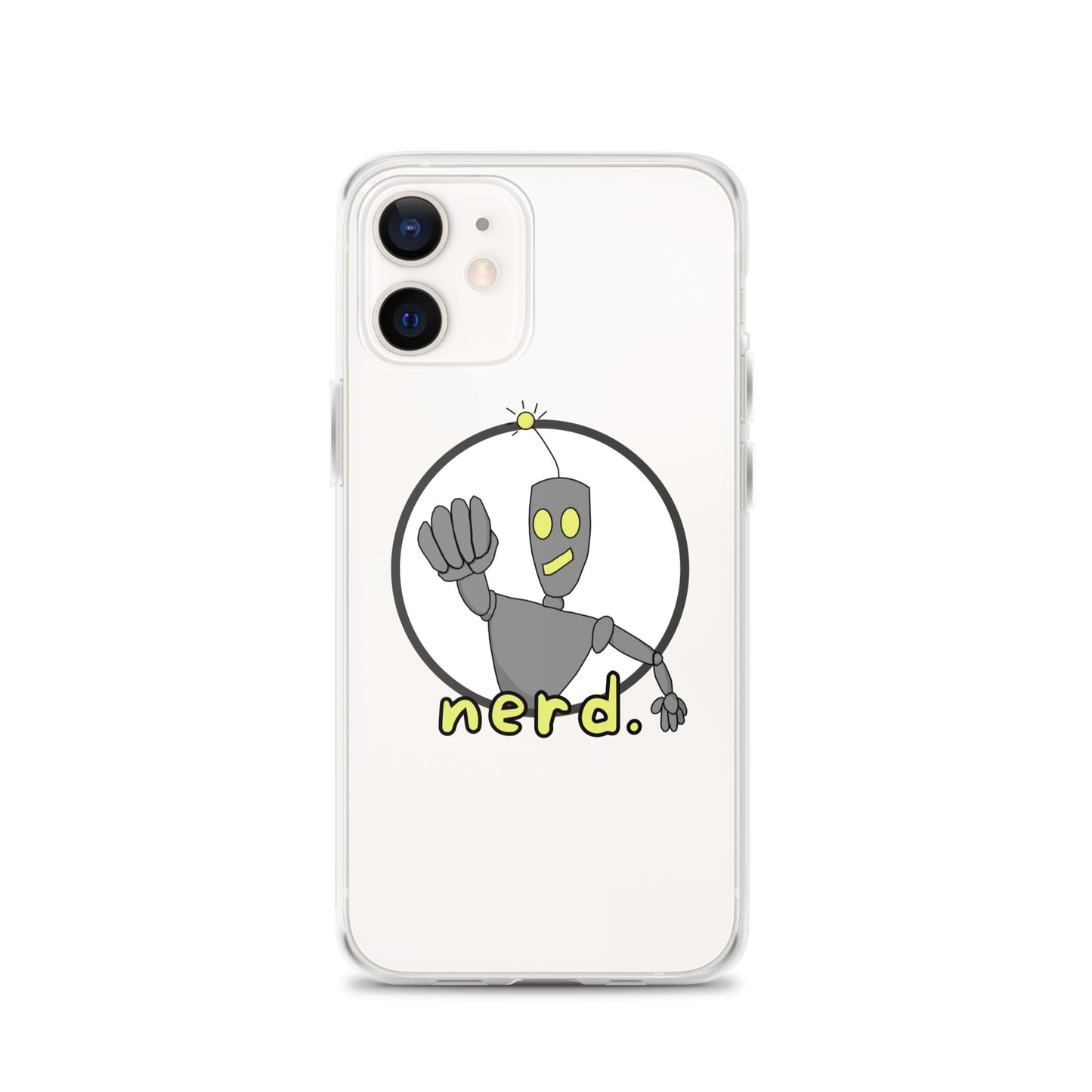 nerd. Logo iPhone Case