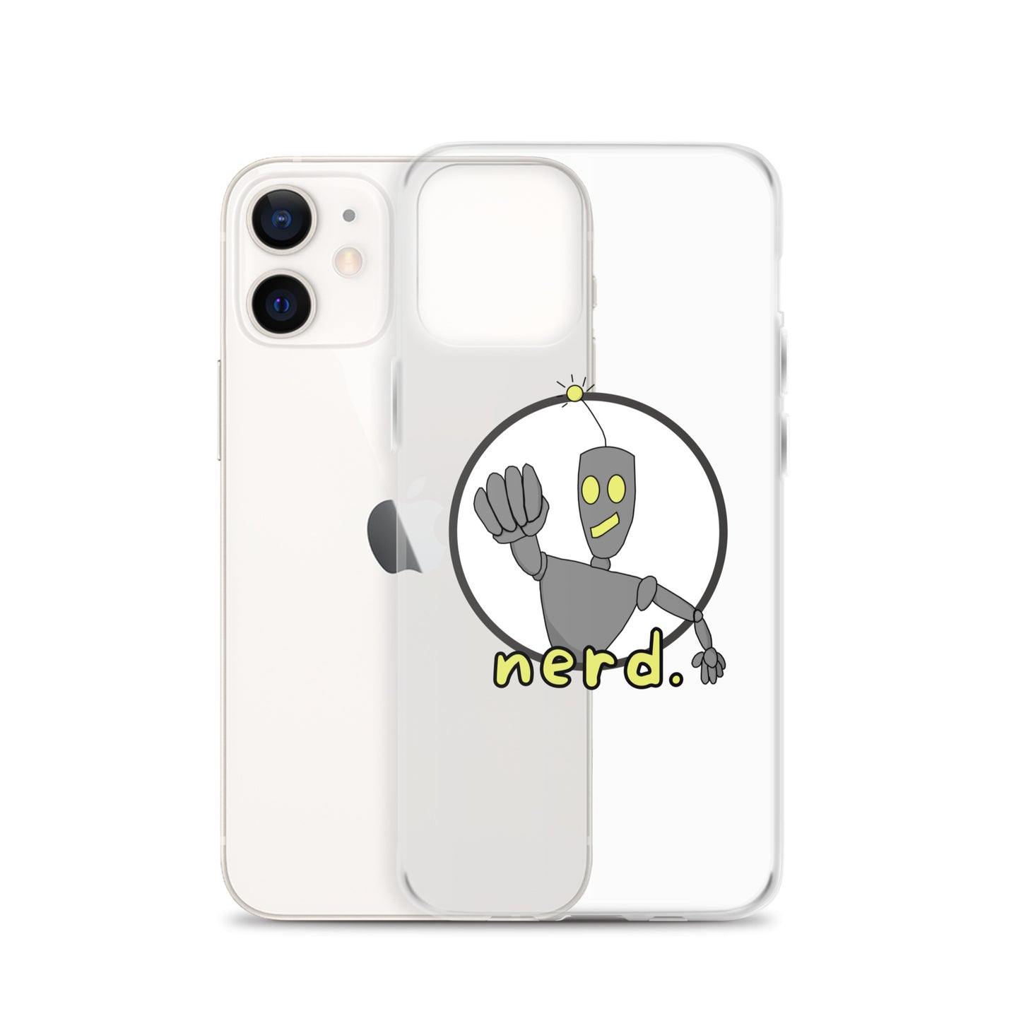 nerd. Logo iPhone Case