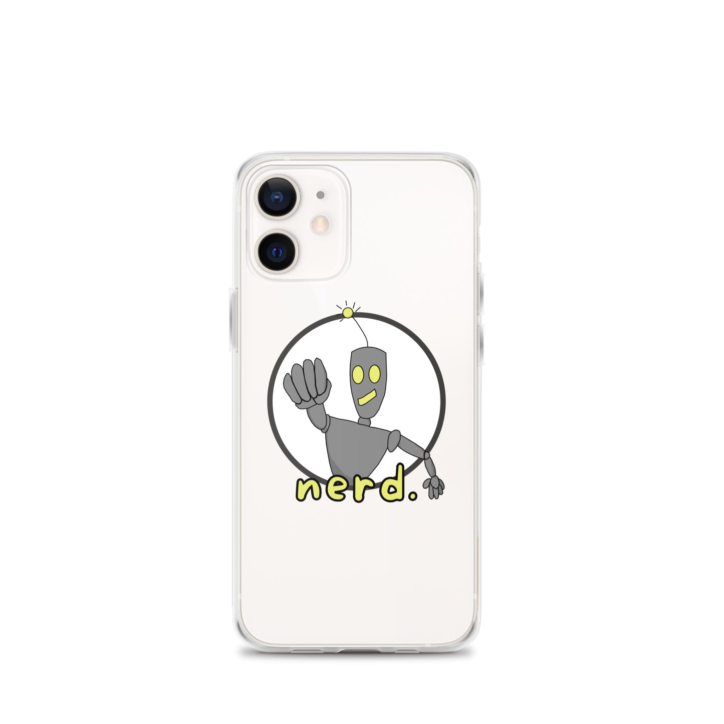 nerd. Logo iPhone Case