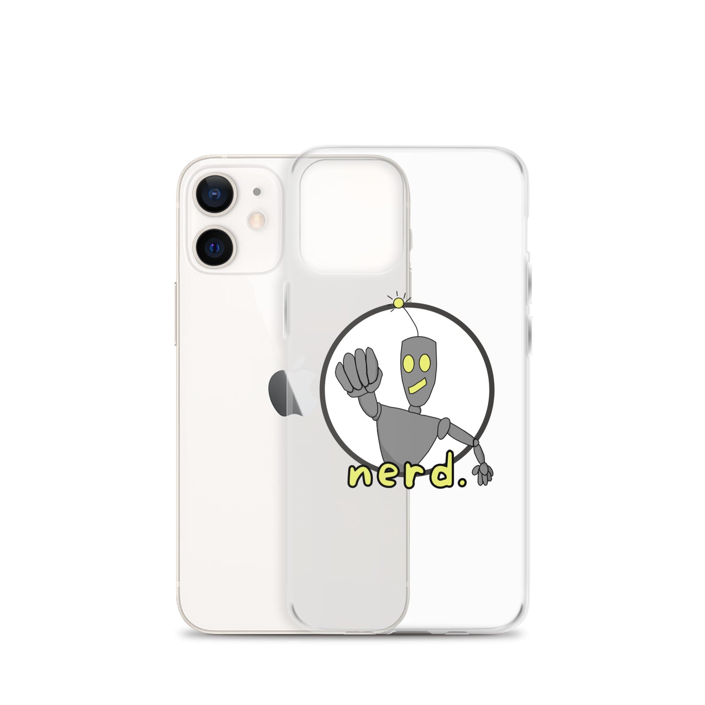 nerd. Logo iPhone Case