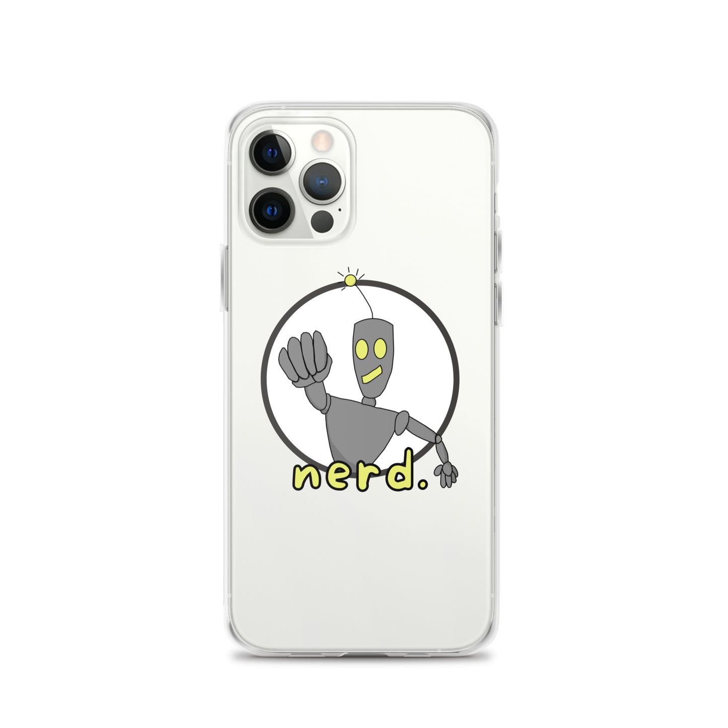 nerd. Logo iPhone Case