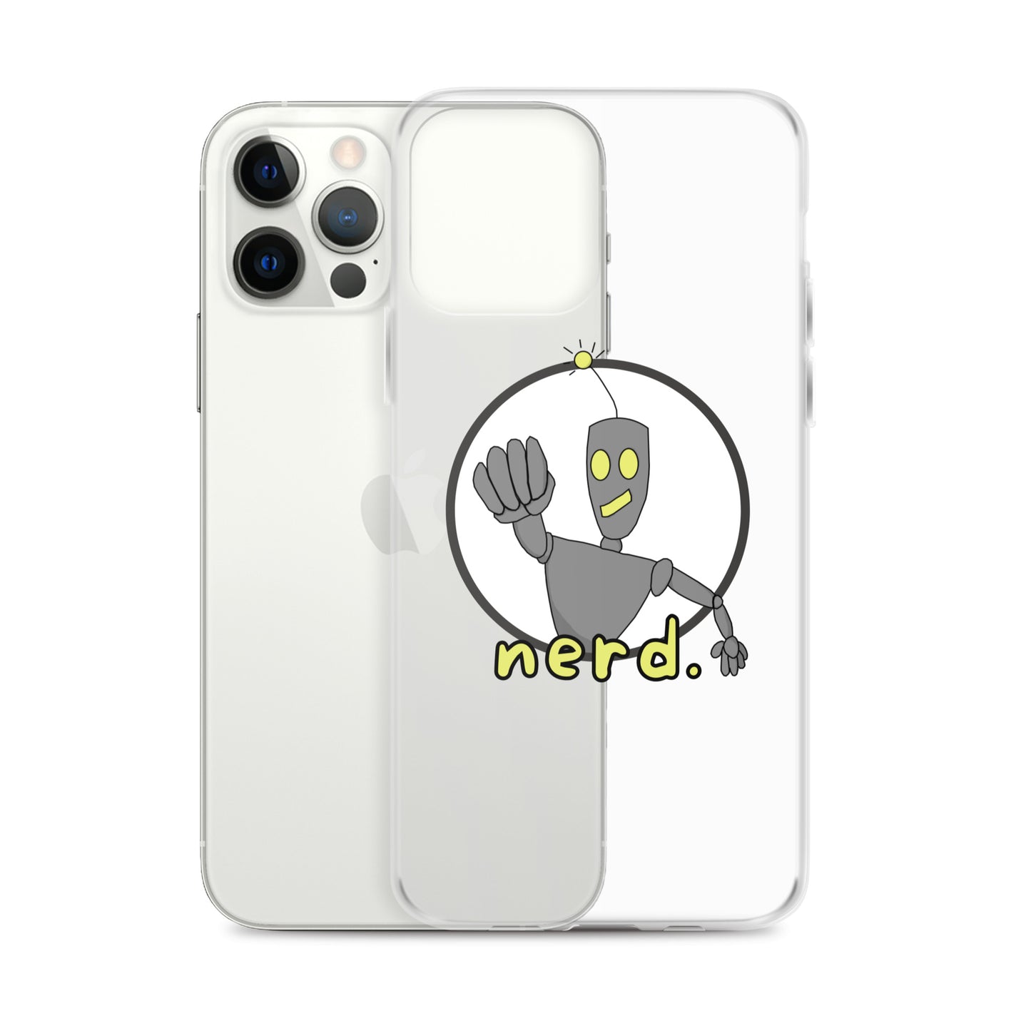 nerd. Logo iPhone Case