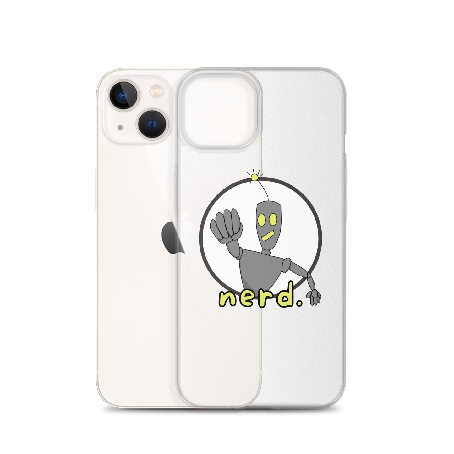 nerd. Logo iPhone Case