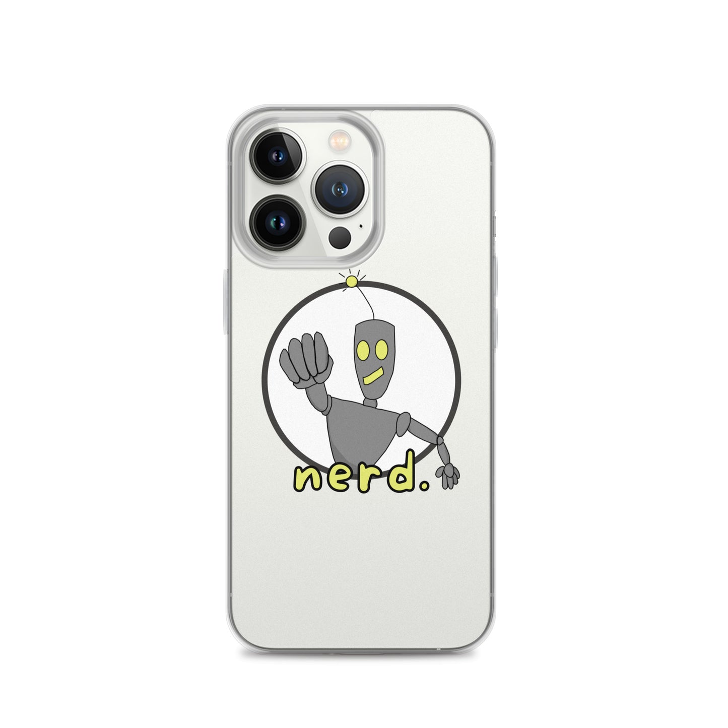 nerd. Logo iPhone Case