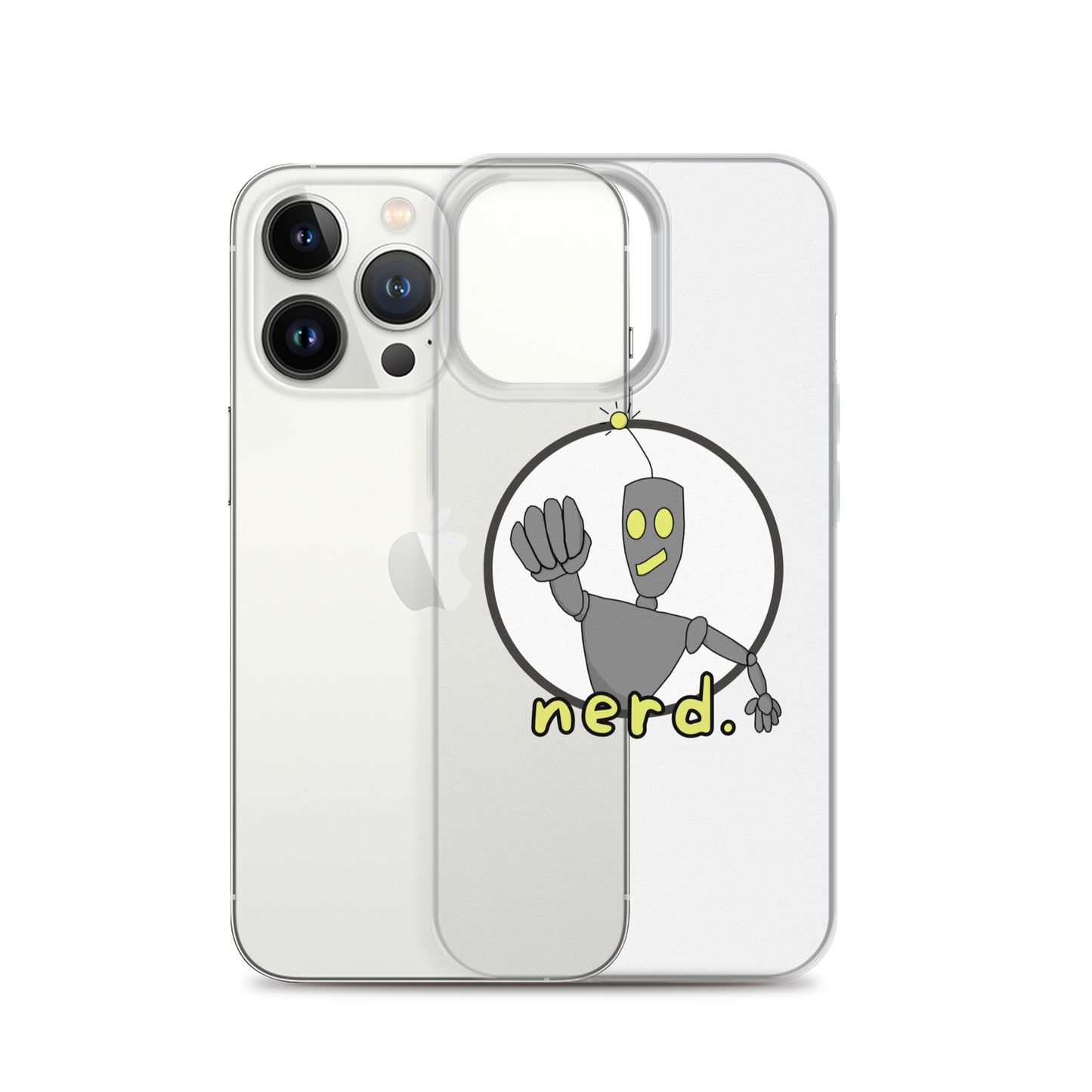 nerd. Logo iPhone Case