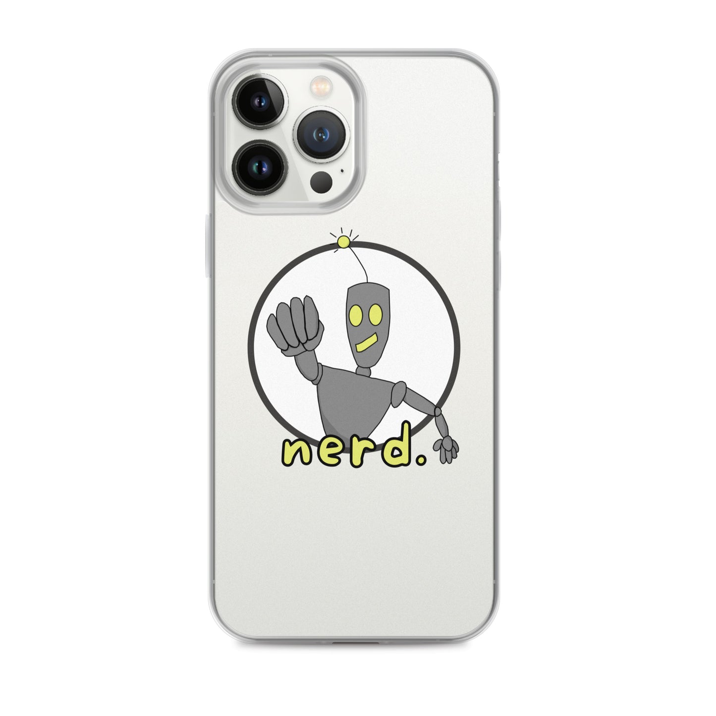 nerd. Logo iPhone Case