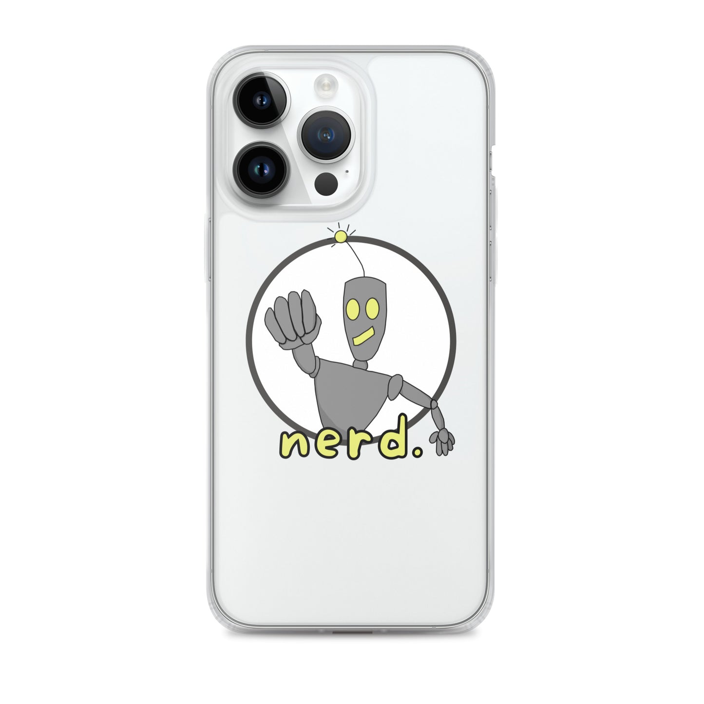 nerd. Logo iPhone Case