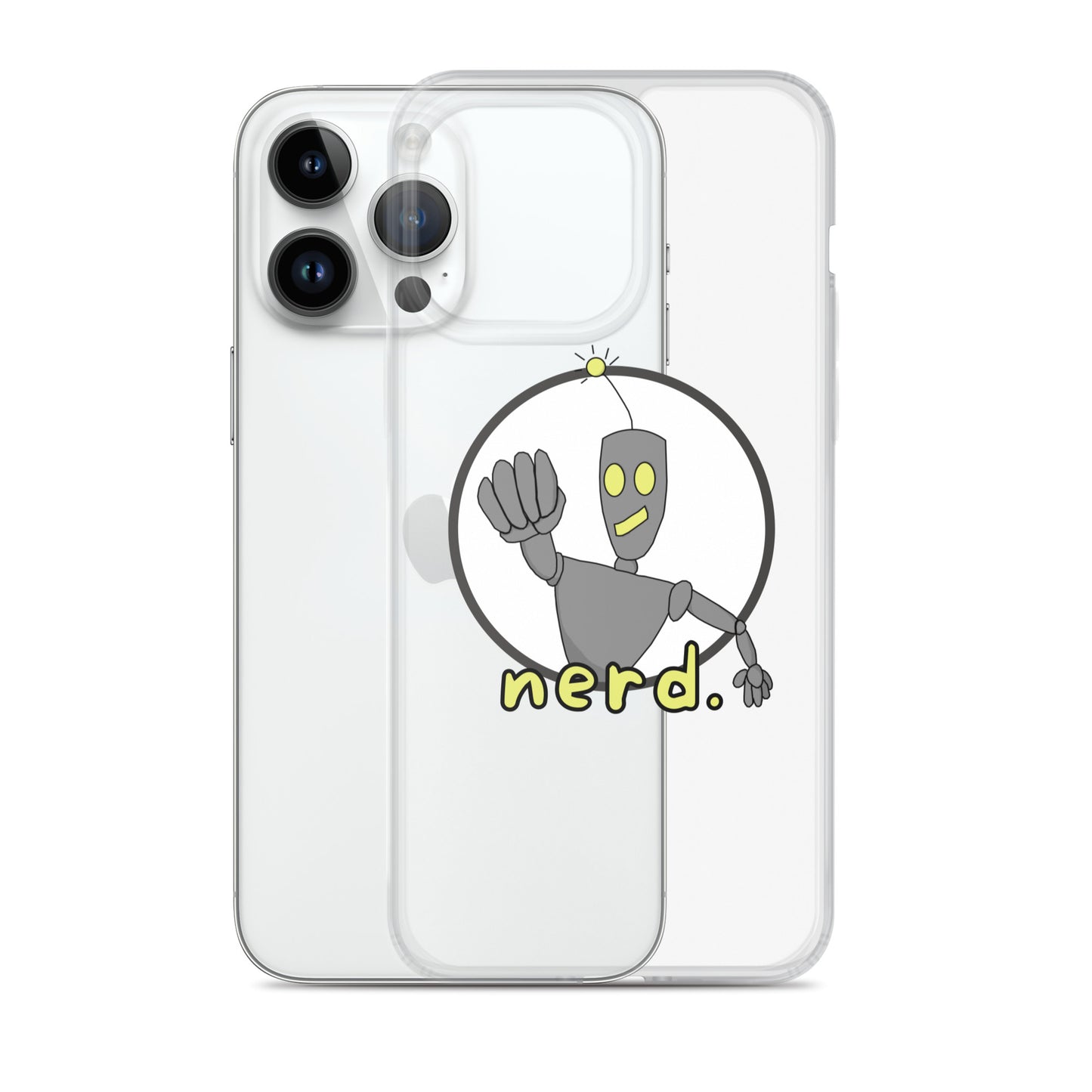 nerd. Logo iPhone Case