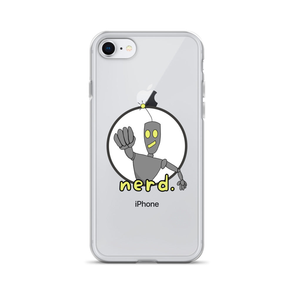 nerd. Logo iPhone Case