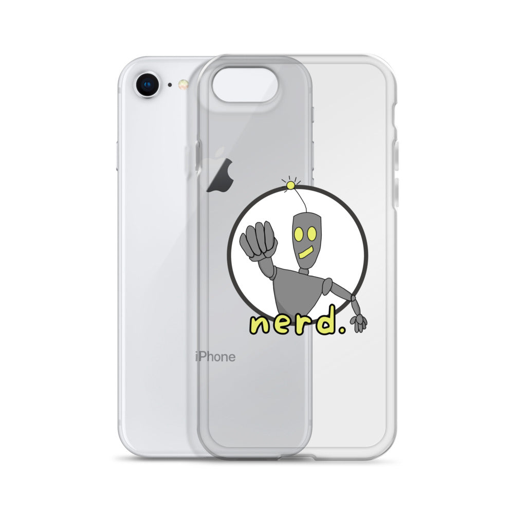 nerd. Logo iPhone Case