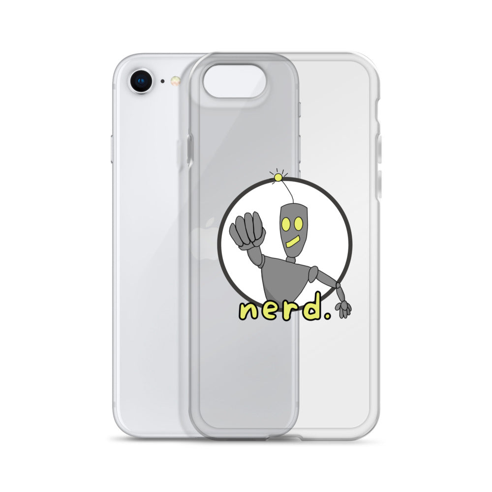 nerd. Logo iPhone Case