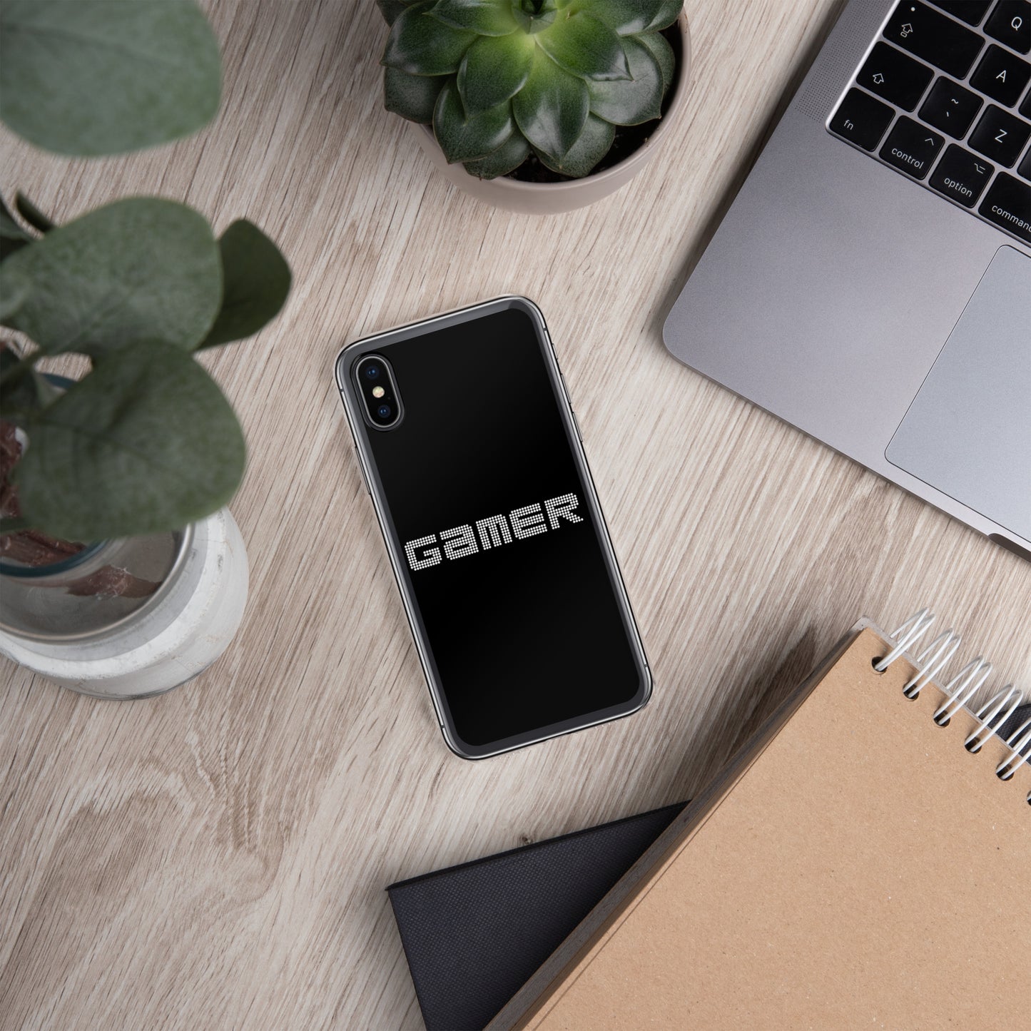 Gamer Text iPhone Case