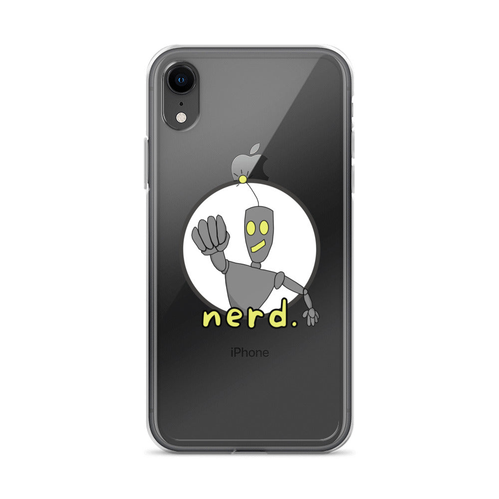 nerd. Logo iPhone Case