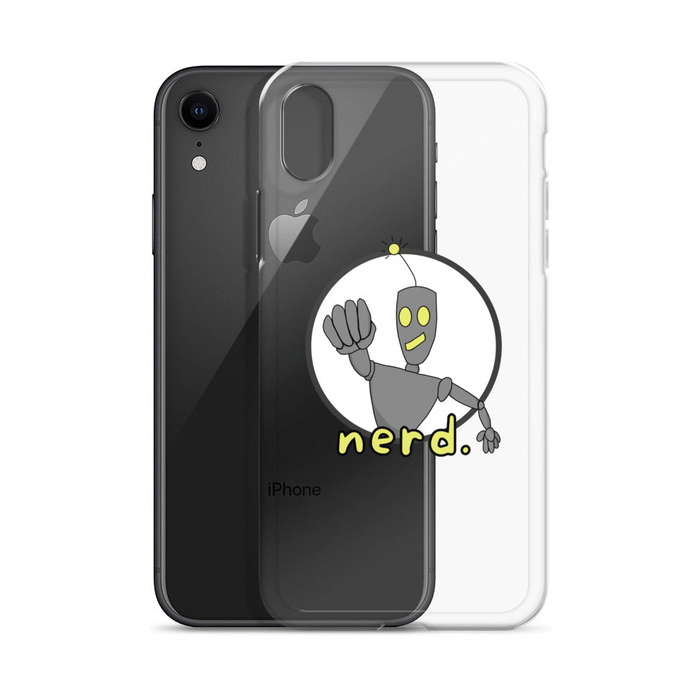 nerd. Logo iPhone Case