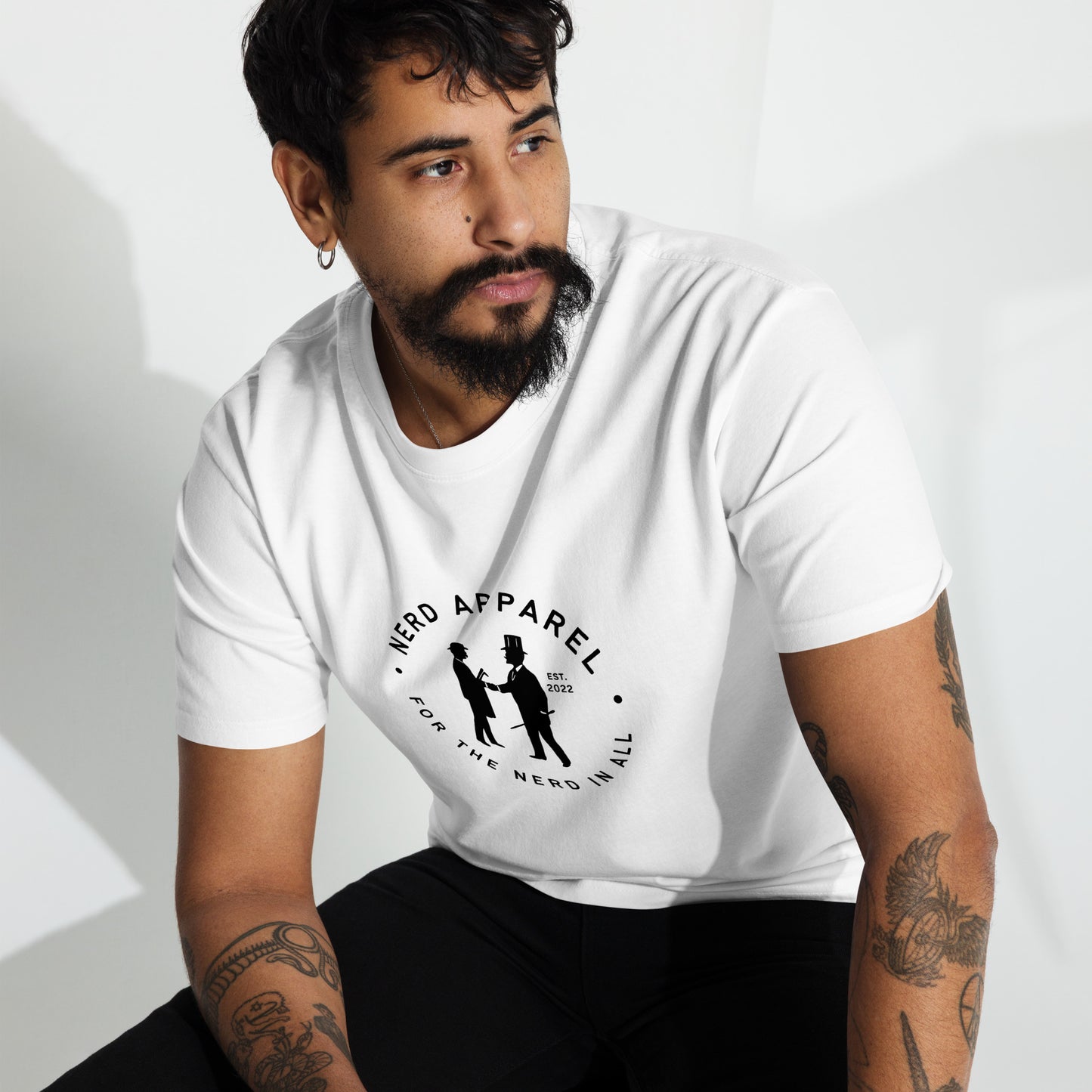 Men’s Nerd In All Heavyweight Tee