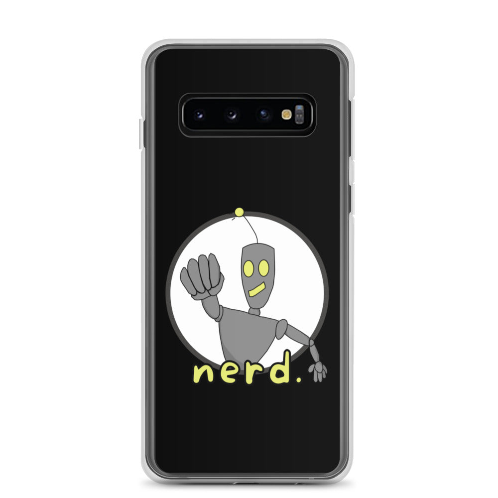 nerd. Logo Black Samsung Case