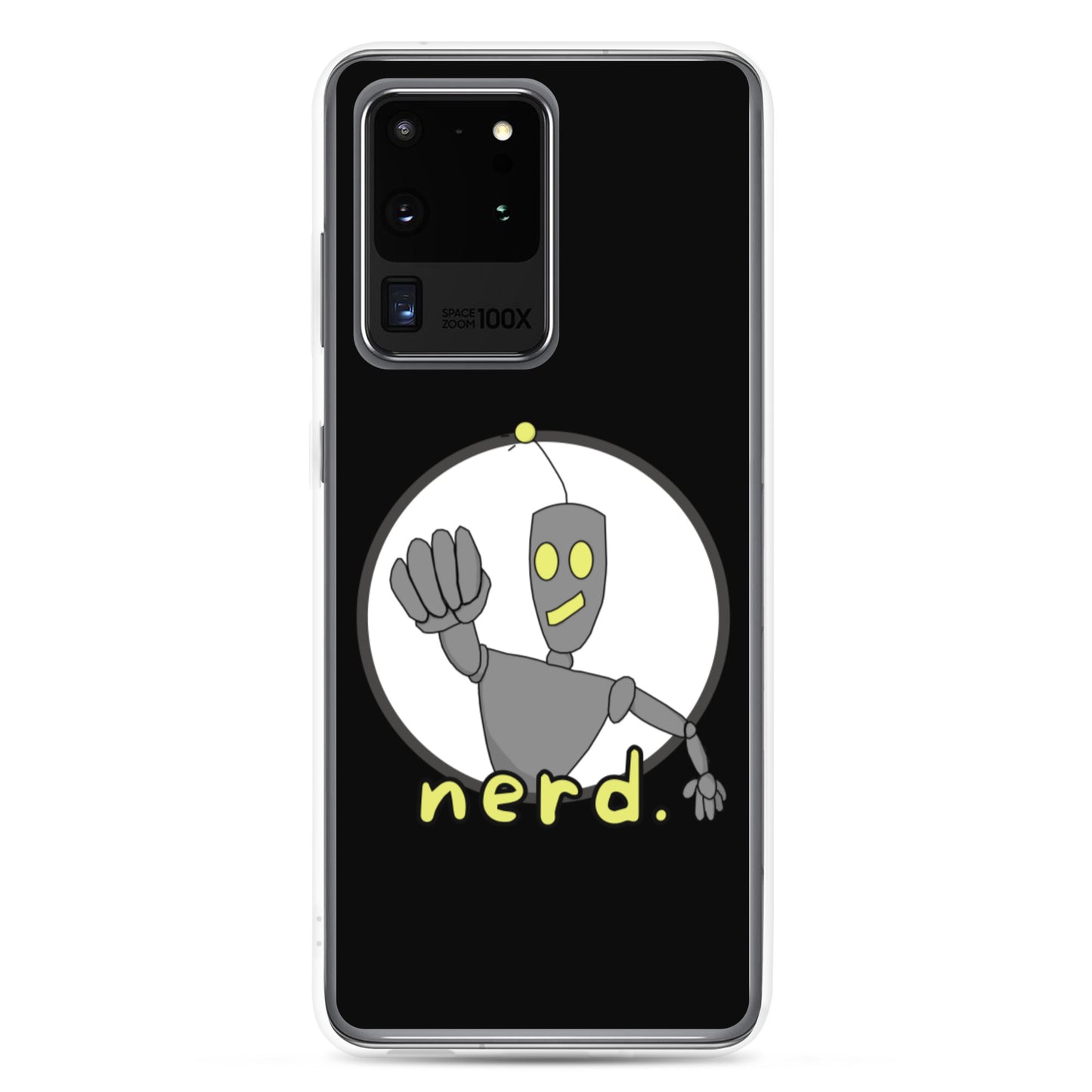 nerd. Logo Black Samsung Case