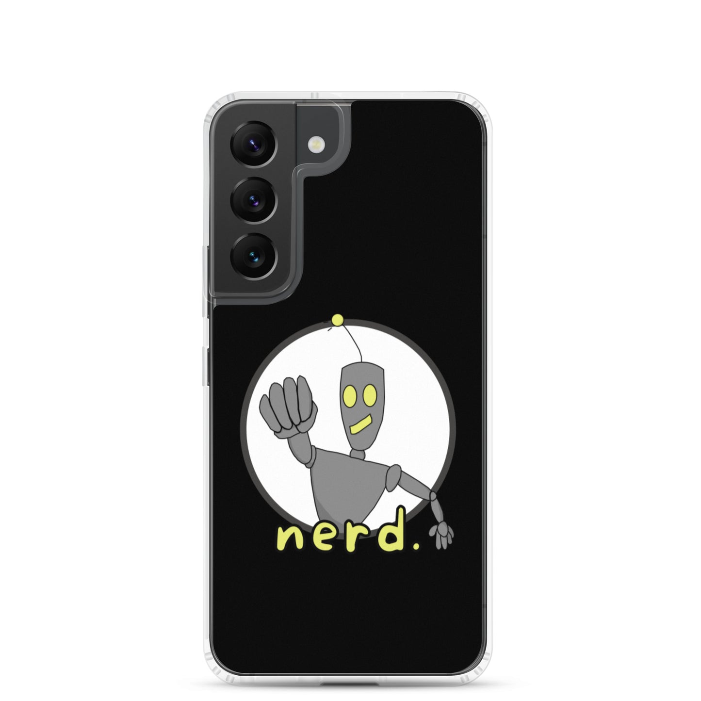 nerd. Logo Black Samsung Case