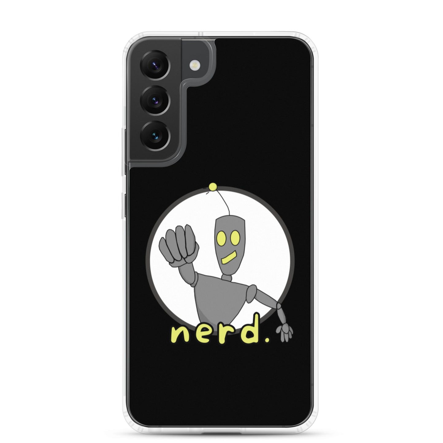 nerd. Logo Black Samsung Case