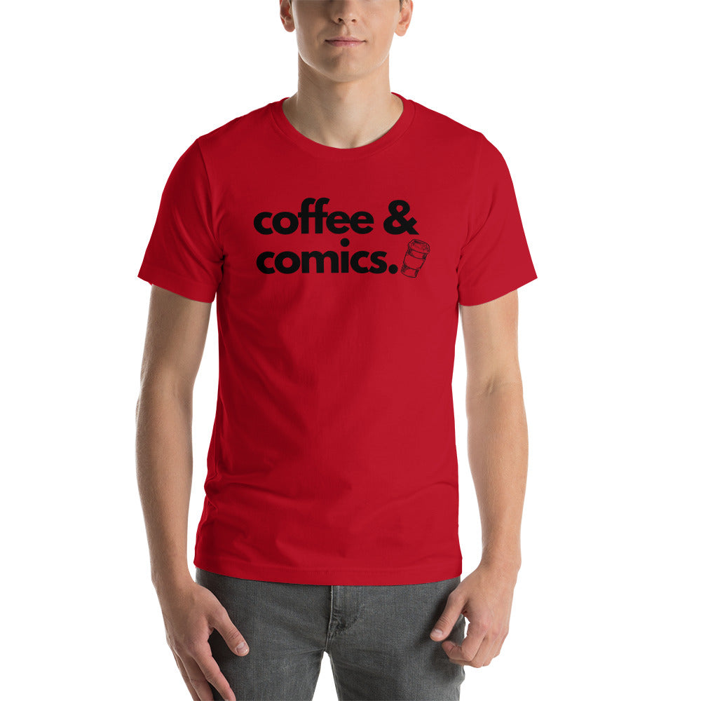 Coffee & Comics Tee