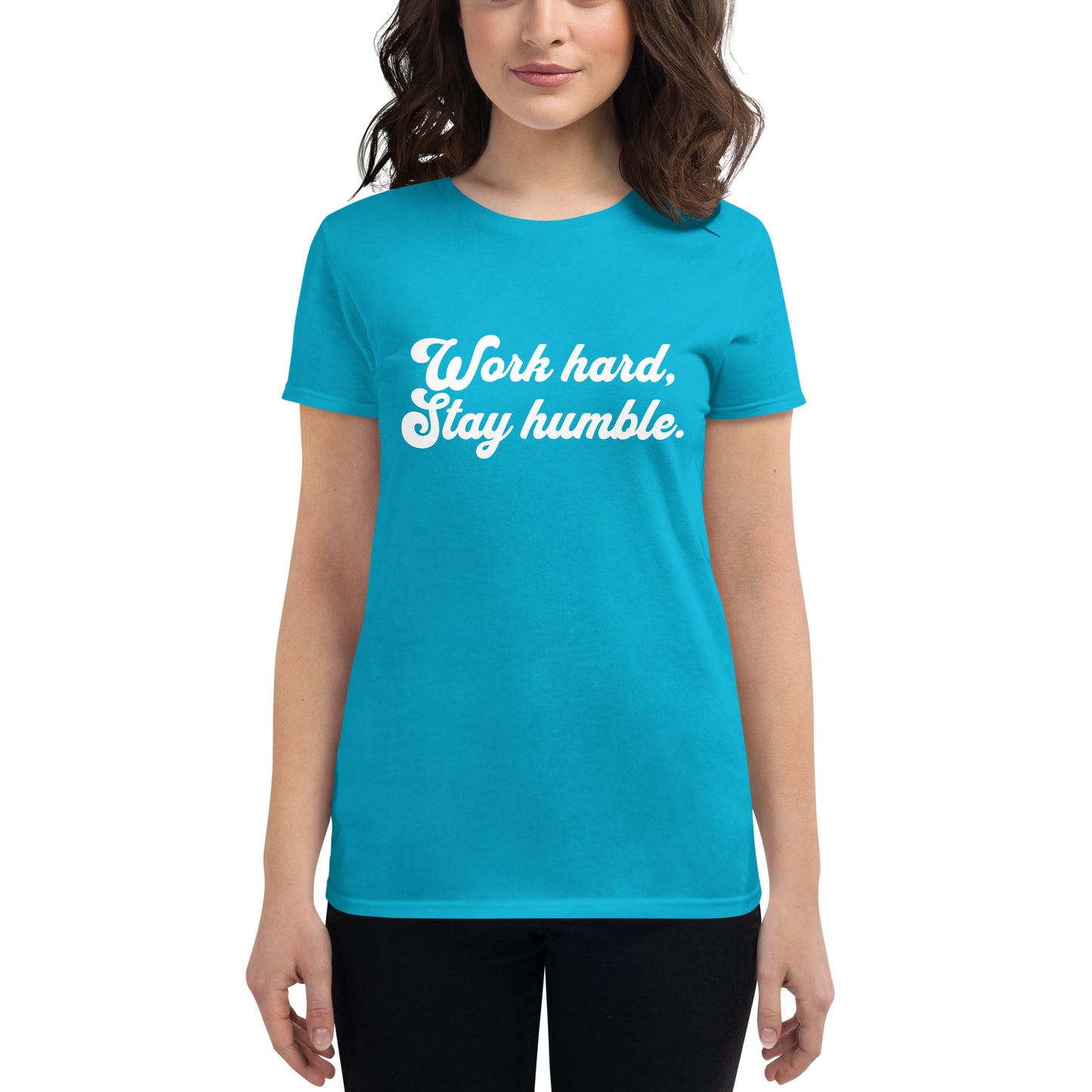 Women's Work Hard Tee