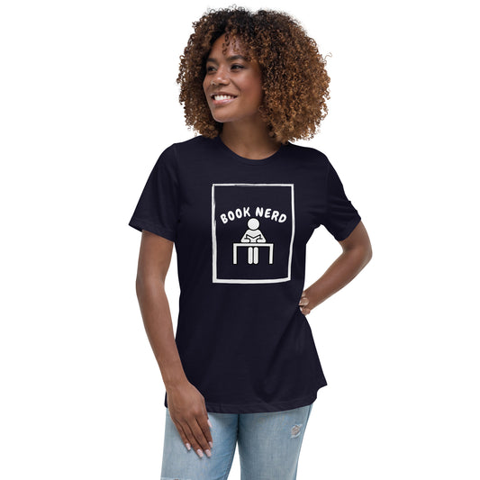 Women's Book Nerd Tee